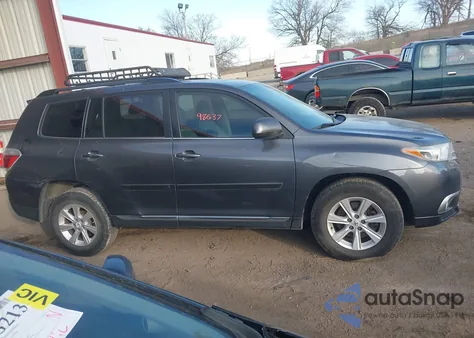 2011 Toyota Highlander Se V6 from USA, damaged, VIN 5TDBK3EHXBS052240